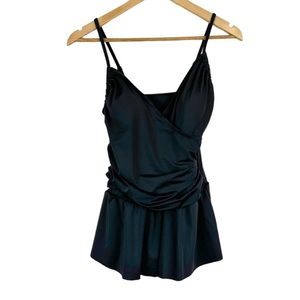 Eco Swim by Aqua Green Swimdress Size 10 in Black